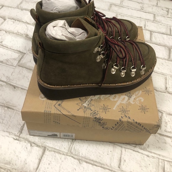 Free People Durango Platform Hiker Bootie - Picture 5 of 10